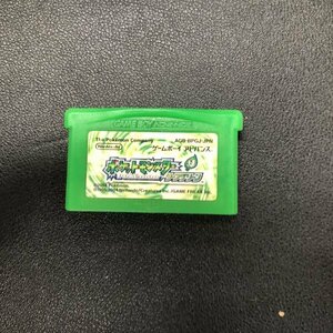 GBA ポケットモンスター リーフグリーン ゲームボーイアドバンス 動作確認済み Nintendo ニンテンドー Q119