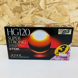 ビデオカセットテープ VHS T-120HGGX3 TDK 3巻 ※2400010346552