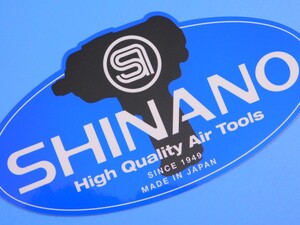 信濃／ＳＨＩＮＡＮＯ　ステッカー　ブルー(青)