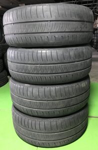 管理番号：C7-17-4●【送料無料！4本セット】205/50R17 DUNLOP ENASAVE RV505 2019年製2本 2021年製2本 山あり /夏タイヤ/適格請求書発行可