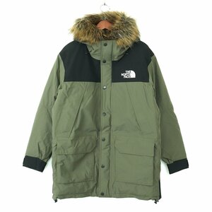 THE NORTH FACE マウンテンダウンコート Mサイズ カーキ ND91935 ザノースフェイス MOUNTAIN DOWN COAT