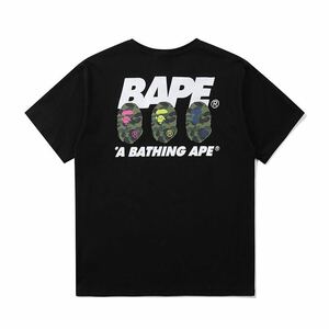 【人気デザイン】a bathing ape tシャツ アベイシングエイプ bape T 半袖 メンズ レディース 男女兼用