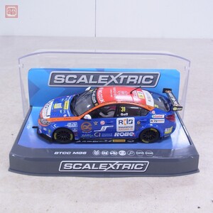 SCALEXTRIC 1/32 BTCC MG6 ライト点灯・簡易動作確認済【10