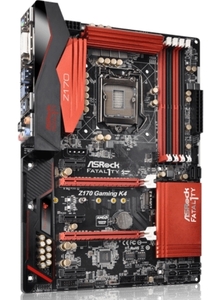 ASRock Fatal1ty Z170 Gaming K4 Intel Z170 LGA1151 DDR4 64GB HDMI ATX Motherboard