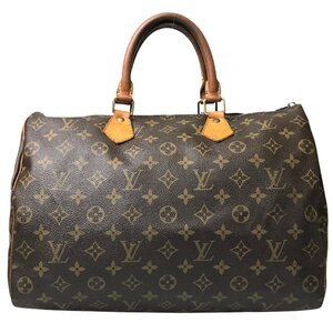 【1円～】ルイヴィトン LOUIS VUITTON バッグ ハンドバッグ ボストンバッグ モノグラム スピーディ35 M41524 SP1922 レザー ブラウン 中古