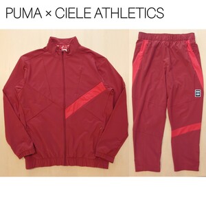 PUMA CIELE ATHLETICS セットアップ 上下セット ジャージ トラックジャケット パンツ サイズXL プーマ 2404