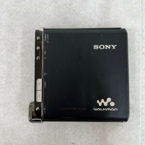 M309-K44-4871 ◎ SONY ソニー WALKMAN ウォークマン Hi-MD AUDIO 2007年製 オーディオ機器 ブラック ①