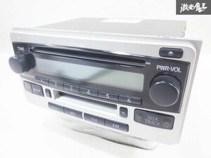 トヨタ 純正 カーオーディオ CD MD プレーヤー デッキ 86120-58011 122000-45310101 即納 棚27A