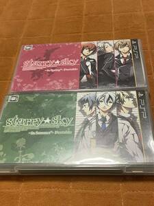 【PSP】 Starry☆Sky ～in Spring～ ポータブル Starry☆Sky ～in summer～ ポータブル ゲームソフト 2点セット 1719-04-1