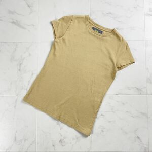 R.H. Vintage ロンハーマンヴィンテージ クルーネックTシャツ トップス レディース ベージュ サイズXS*SC1065