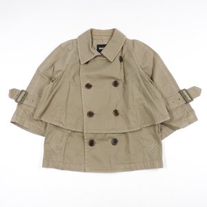 ZUCCA ズッカ ショート丈 トレンチコート size M #1018321 スプリングコート アウター ジャケット