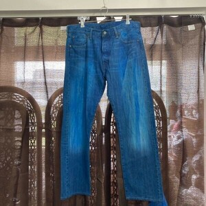 Y367 リーバイス LEVI’S デニムパンツ 古着卸 501 W34 L32 後染め 00s 現行