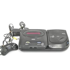 SEGA セガ MEGA DRIVE メガドライブ MEGA-CD2 16BIT HAA-2912 ゲーム機 本体 コントローラー セット Kキ32