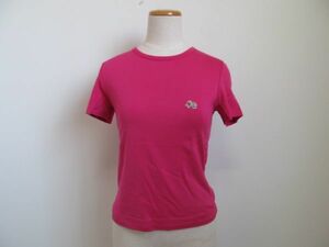 (43385)OLD ENGLAND　オールドイングランド　Tシャツ　カットソー　半袖　ピンク　USED