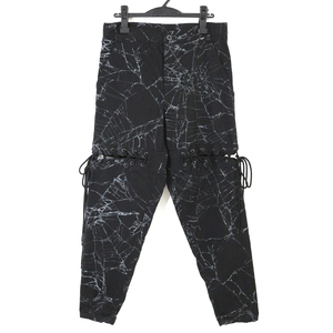 LIMI feu 22AW Spider Drill Lace Up Pants スパイダードリルレースアップパンツ 2 LE-P15-027 リミフゥ