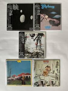 中古紙ジャケット　UFO9タイトル UFO Phil Mogg Michael Schenker