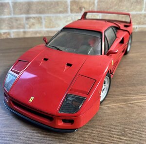 used 1/12 ミニカー フェラーリ F40 ferrari FERRARI レッド ダイキャストモデル 検京商 タミヤ