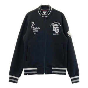 FILA GOLF フィラゴルフ 長袖 ジップジャケット ブラック系 M [240101163338] ゴルフウェア メンズ