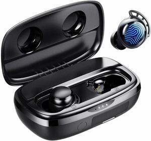 Tribit Bluetoothイヤホン FlyBuds3 ワイヤレス IPX8防水 100時間再生 Type-C充電式 ハンズフリー通話 ノイズキャンセリング カナル型