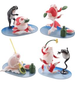 海洋堂 miniQ歌川国芳の金魚づくし『酒のざしき』 1BOX(6個入)