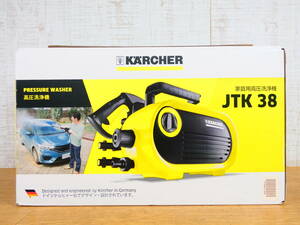 未使用！ KARCHER ケルヒャー JTK38 50/60Hz 家庭用高圧洗浄機 2017年製 @120(5-1)