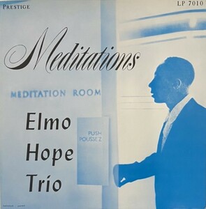 ♪試聴♪Elmo Hope Trio / Meditations
