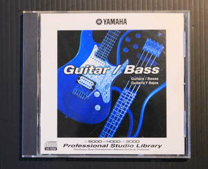 YAMAHA CD SAMPLER PSLCD-102 Guitar/Bass A3000A4000A5000 STUDIO LIBRARY