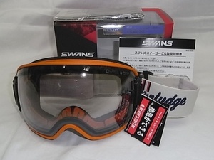 期間限定送料込み!!正規新品未使用 24 UNFUDGE アンファジ Unfudge×SWANS コラボレーションゴーグル 調光レンズ