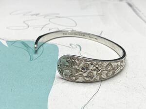 TIFFANY&Co. ティファニー バングル ブレスレット ヴィンテージ アンティーク シルバー アクセサリー カトラリー