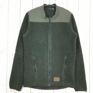 Men's S グリーン系 Haglofs ( ホグロフス ) パイル ジャケット Pile Jacket レトロ フリース ポーラテック