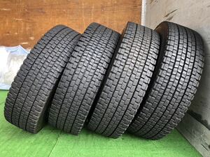 245/80R17.5 ダンロップ SP001 2021年製 4本セット　864-2-0