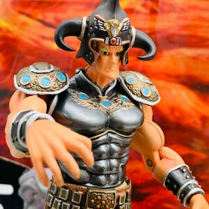 中古品 海洋堂 XEBEC TOYS 北斗の拳 バイオレンス アクションフィギュア 拳王 黒王号 リペイント バージョン