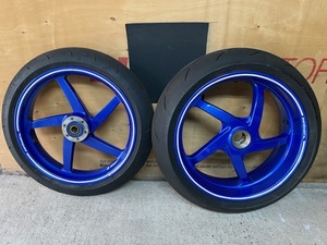 美品　傷無し　DUCATI 916/996/998/748 MONSTER S4R マルケジーニ M5R マグネシウム ホイール 前後SET