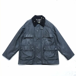 80s Barbour bedale　c40　ネイビー　◎美品　ビンテージ　バブアー　ビデイル　4ポケット