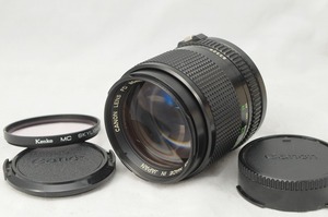 キャノン Canon New FD NFD 85mm F1.8 大口径 高級 単焦点レンズ FDマウント/#3046