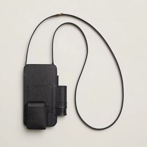 【入手困難】 新品未使用 HERMES Hermesway phone case Noir W刻印 エプソン エルメス スマートフォンケース エルメスウェイ ブラック 黒