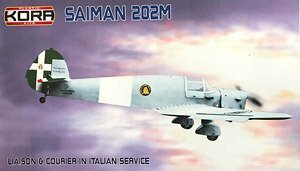 KORAコラ／ SAIMAN 202M イタリア軍連絡機 (1/72)