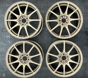 CE28 超軽量鍛造 17インチ7.5J ＋50 5H PCD100、４本　RAYS VOLKRACING TE37 zn6 zc6 zn8 zd8 86 BRZ カローラプリウスなどに