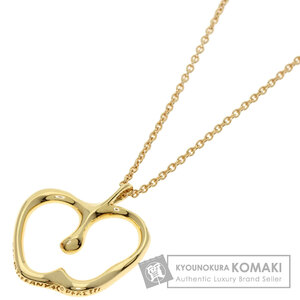 TIFFANY&Co. ティファニー アップル ネックレス K18イエローゴールド レディース 中古