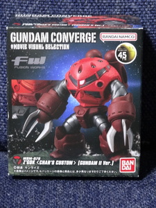 新品■「FW GUNDAM CONVERGE #MOVIE VISUAL SELECTION」シャア専用ズゴック(ガンダムⅡVer.)