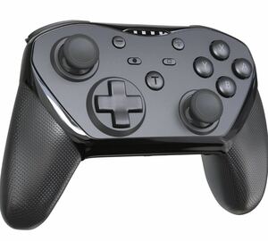 Switch コントローラー [マクロ機能] Switch プロコン 無線Bluetooth HD振動 NFC機能 6軸ジャイロセンサー搭載 スイッチコントローラー 黒