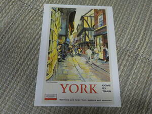 YORK The shambles 絵葉書 ナショナルレールウェイミュージアムヨーク イギリス