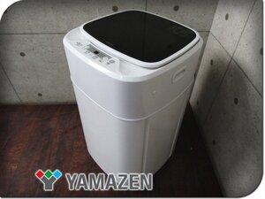 ■展示品■YAMAZEN/山善■全自動洗濯機■標準洗濯容量3.8kg/標準脱水容量3.8kg■小型/節水■2024年製■YWMB-38(W)■kdnn3393m