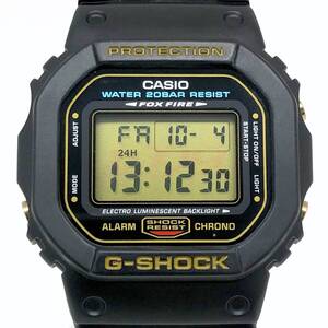 G-SHOCK ジーショック 【ITUI8UXDRS4K】 DW-5600EGP-9T 1999 PREMIUM プレミアム ゴールドロゴ ゴールド液晶 ボールペンSET 1999年3月発売