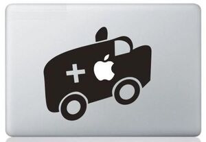 MacBook ステッカー シール Ambulance (11インチ)