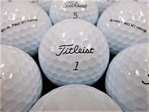 ★良質美品★タイトリスト Titleist プロV1『PRO V1』2021年モデル ホワイト 20個 ロストボール★