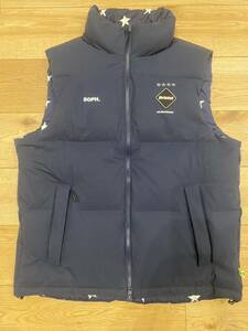 【USED】F.C.Real Bristol エフシーレアルブリストル REVERSIBLE DOWN VEST Size.Lリバーシブル ダウンベスト FCRB-189047