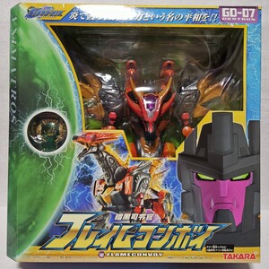 中古開封品★TF GD-07 フレイムコンボイ★タカラトミー トランスフォーマー ギャラクシーフォース★デストロン 暗黒司令官