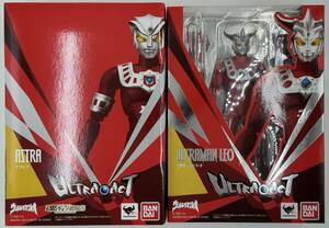 バンダイ　ウルトラアクト/ ULTRA-ACT: ウルトラマンレオ & アストラ（リニューアル版）レオ兄弟セット　ULTRAMAN LEO & ASTRA SET　未開封