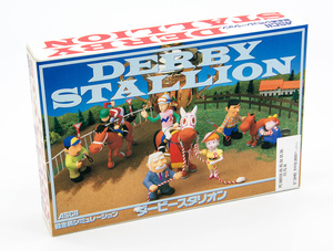 ASCII ダービースタリオン DERBY STALLION 競走馬シミュレーション PC-98 5" 2HD 中古